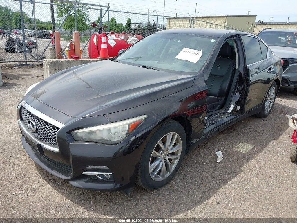 JN1BV7AR9EM689135 2014 INFINITI Q50 photo no. 2