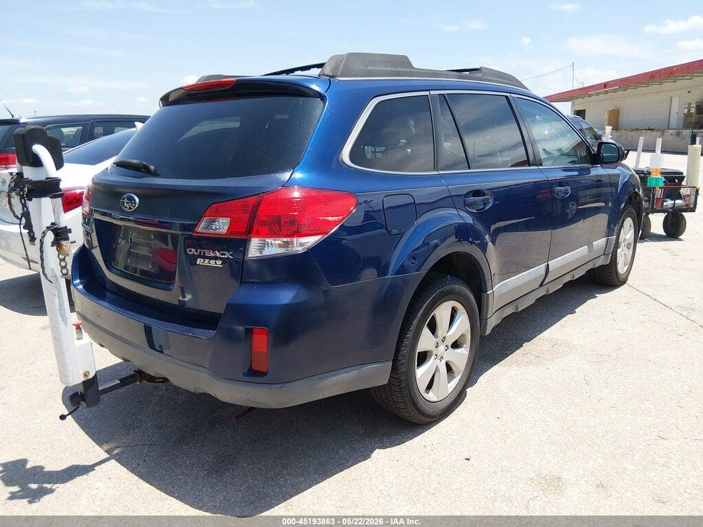 4S4BRBCC3A3367678 2010 SUBARU OUTBACK photo no. 4