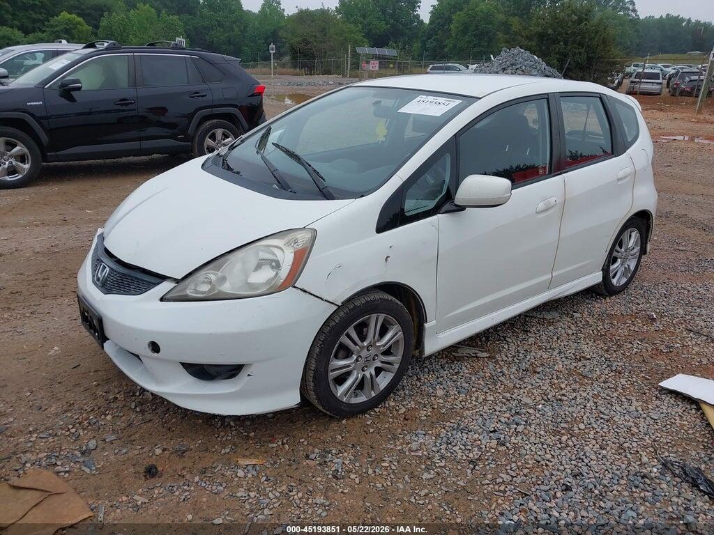 JHMGE88489S010376 2009 HONDA FIT photo no. 2