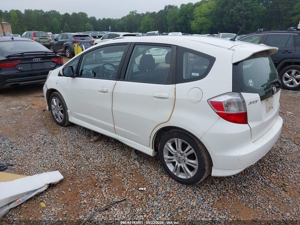 JHMGE88489S010376 2009 HONDA FIT photo no. 3