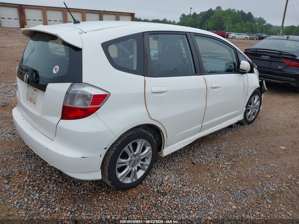 JHMGE88489S010376 2009 HONDA FIT photo no. 4