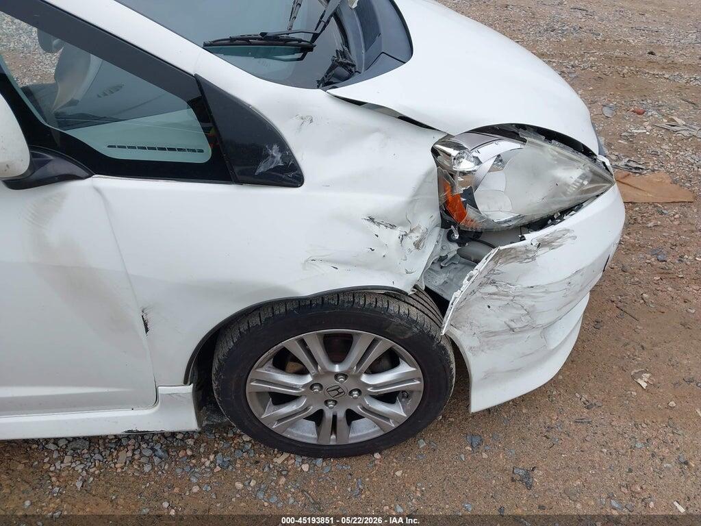 JHMGE88489S010376 2009 HONDA FIT photo no. 6