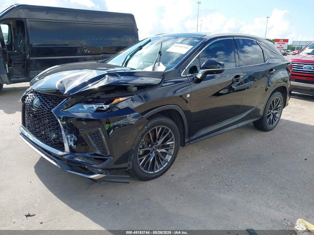 2T2YZMDA1MC263205 2021 LEXUS RX 350 photo no. 2