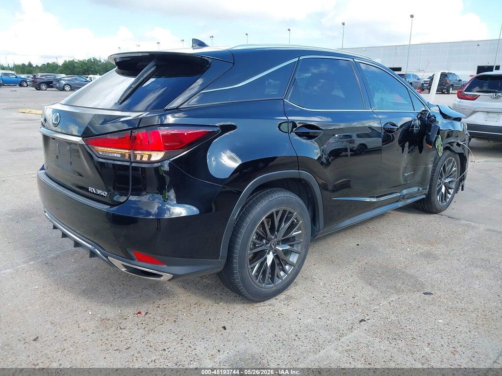 2T2YZMDA1MC263205 2021 LEXUS RX 350 photo no. 4