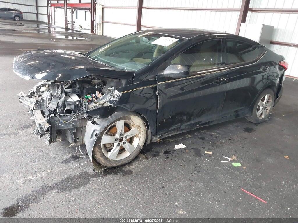 5NPDH4AE0DH448968 2013 HYUNDAI ELANTRA photo no. 2