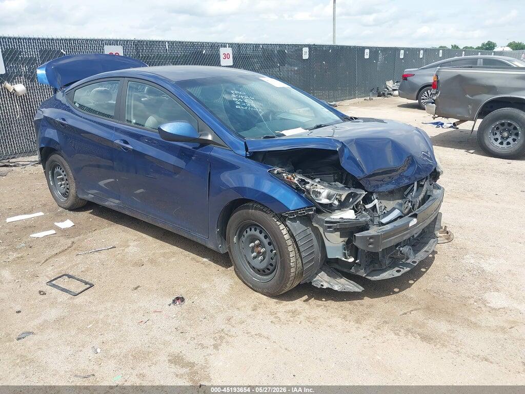 5NPDH4AE1GH736230 2016 HYUNDAI ELANTRA photo no. 1