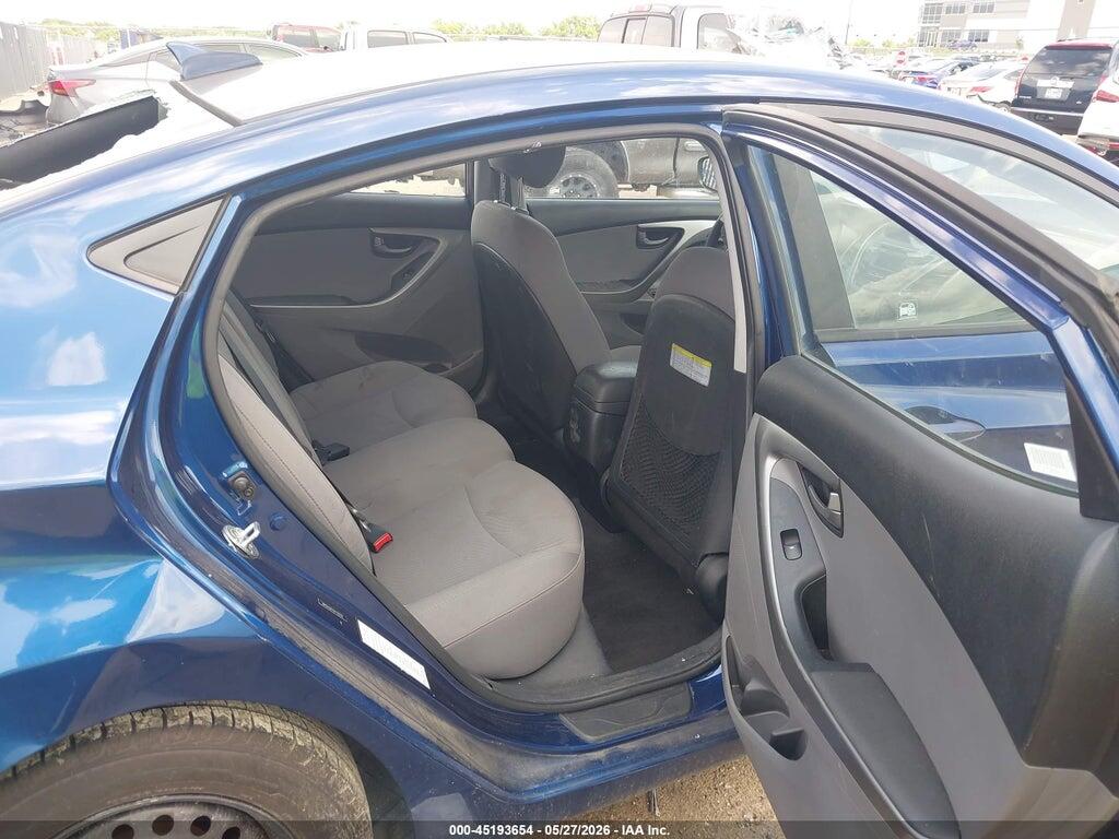 5NPDH4AE1GH736230 2016 HYUNDAI ELANTRA photo no. 8