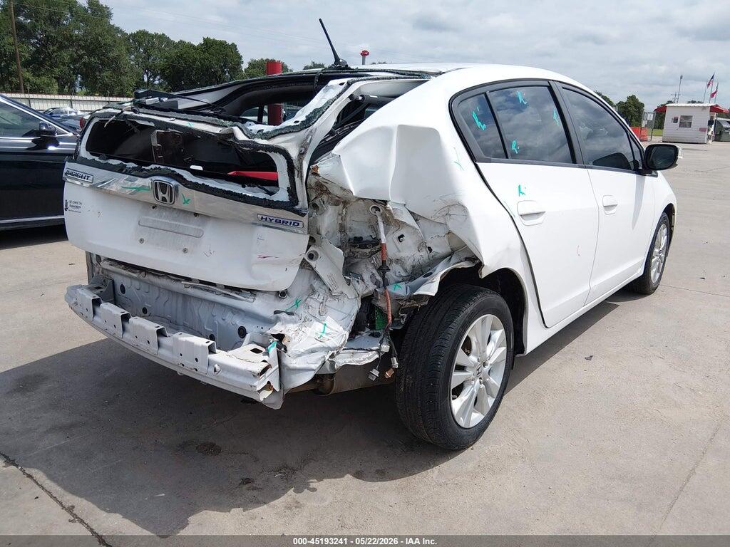JHMZE2H73ES001742 2014 HONDA INSIGHT photo no. 4