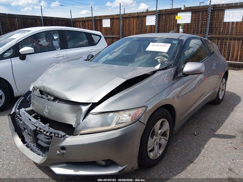 JHMZF1D60CS004762 2012 HONDA CR-Z photo no. 2