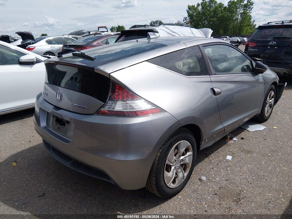 JHMZF1D60CS004762 2012 HONDA CR-Z photo no. 4