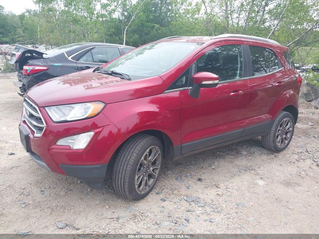 MAJ6S3KL8KC277435 2019 FORD ECOSPORT photo no. 2