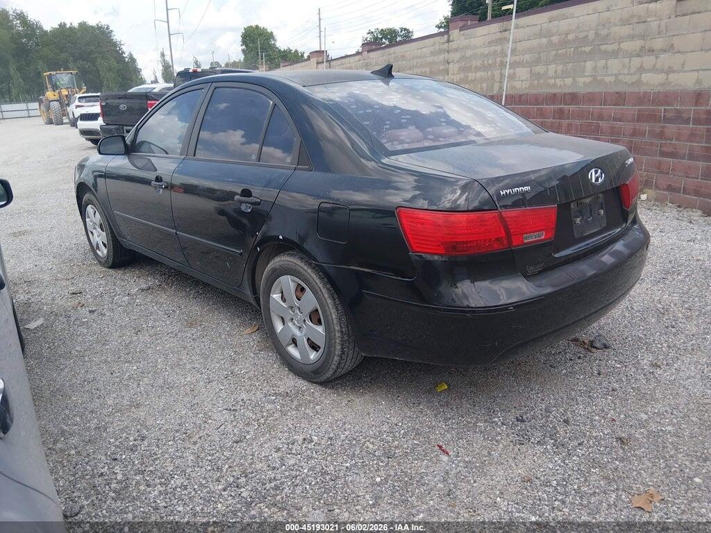 5NPET46C79H478258 2009 HYUNDAI SONATA photo no. 3