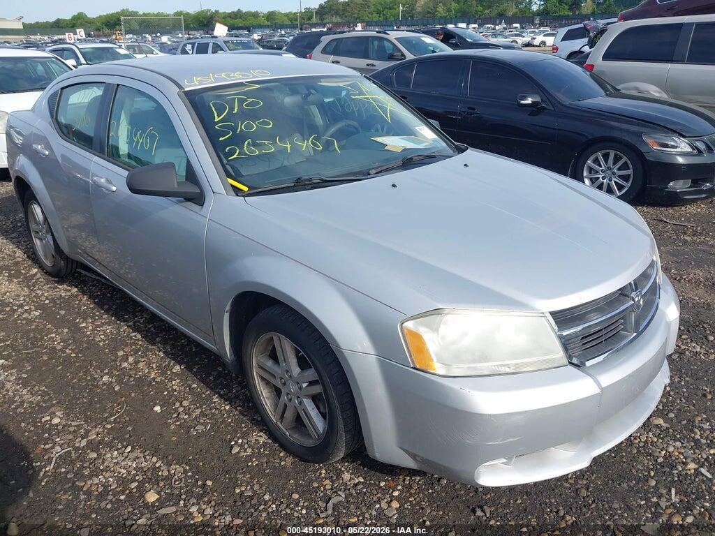 1B3LC56R38N296199 2008 DODGE AVENGER photo no. 1