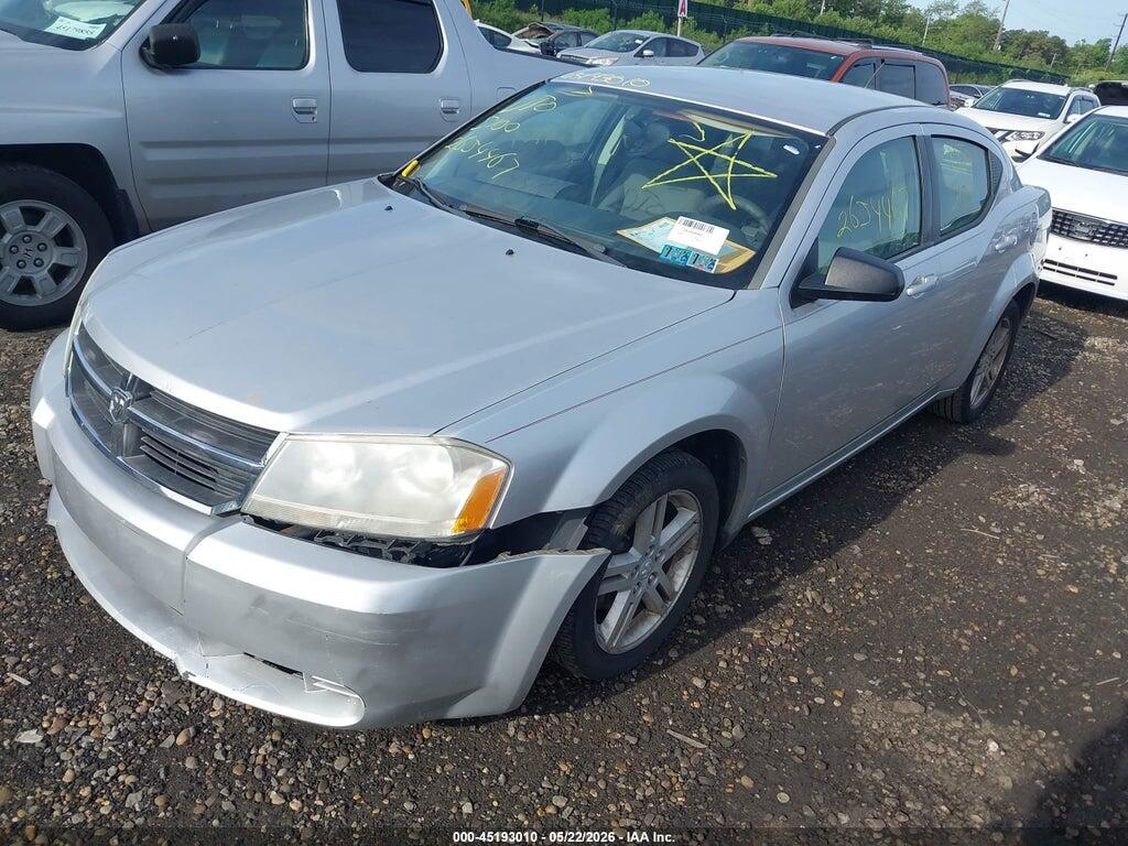 1B3LC56R38N296199 2008 DODGE AVENGER photo no. 2