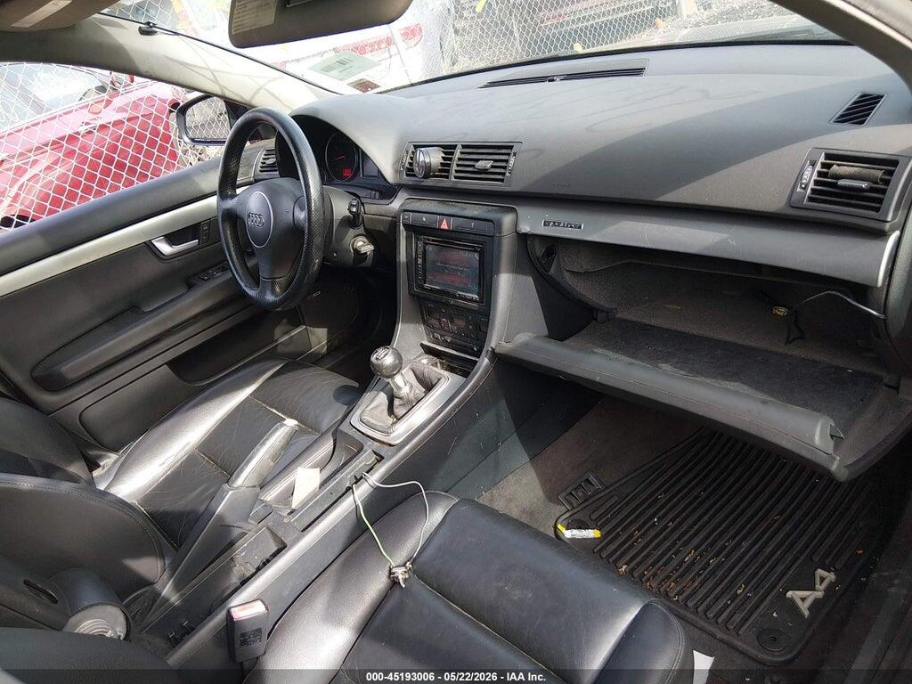 WAULC68E34A210841 2004 AUDI A4 photo no. 5