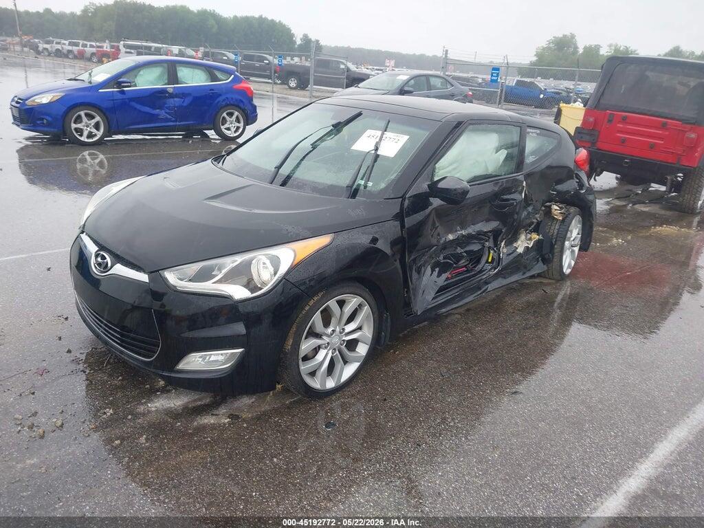 KMHTC6AD8DU134774 2013 HYUNDAI VELOSTER photo no. 2