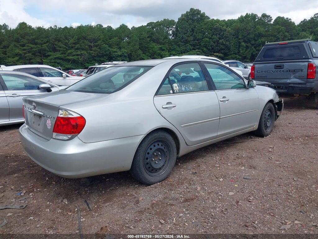 4T1BE30K45U586355 2005 TOYOTA CAMRY photo no. 4