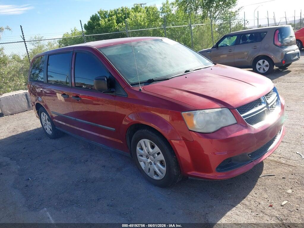 2C4RDGBG3ER473614 2014 DODGE GRAND CARAVAN photo no. 1