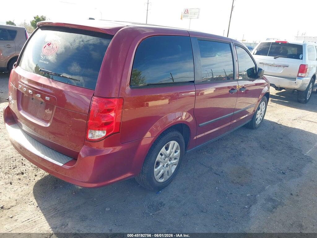 2C4RDGBG3ER473614 2014 DODGE GRAND CARAVAN photo no. 4