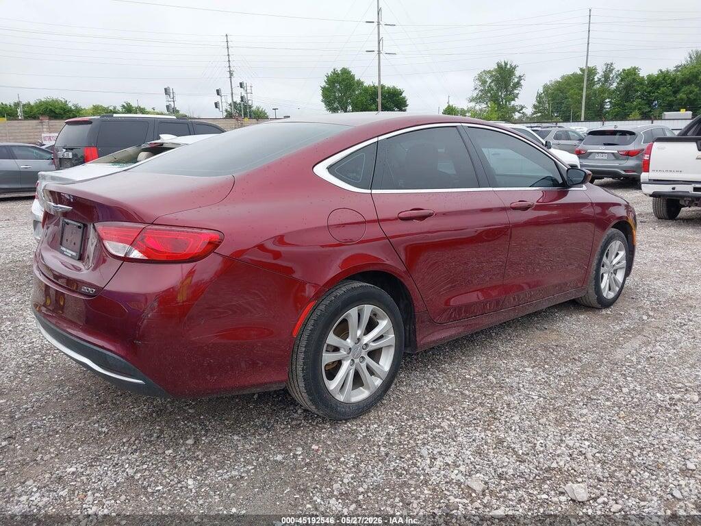1C3CCCAB6FN637206 2015 CHRYSLER 200 photo no. 4