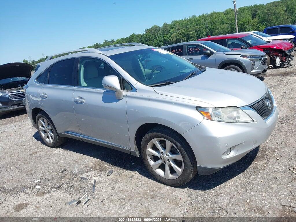 2T2ZK1BA6CC083498 2012 LEXUS RX 350 photo no. 1
