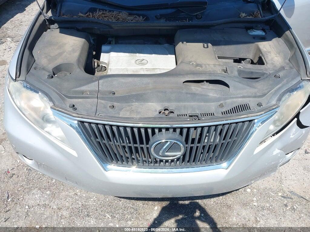 2T2ZK1BA6CC083498 2012 LEXUS RX 350 photo no. 10