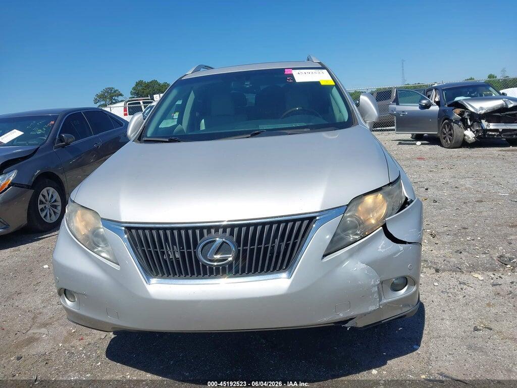 2T2ZK1BA6CC083498 2012 LEXUS RX 350 photo no. 6