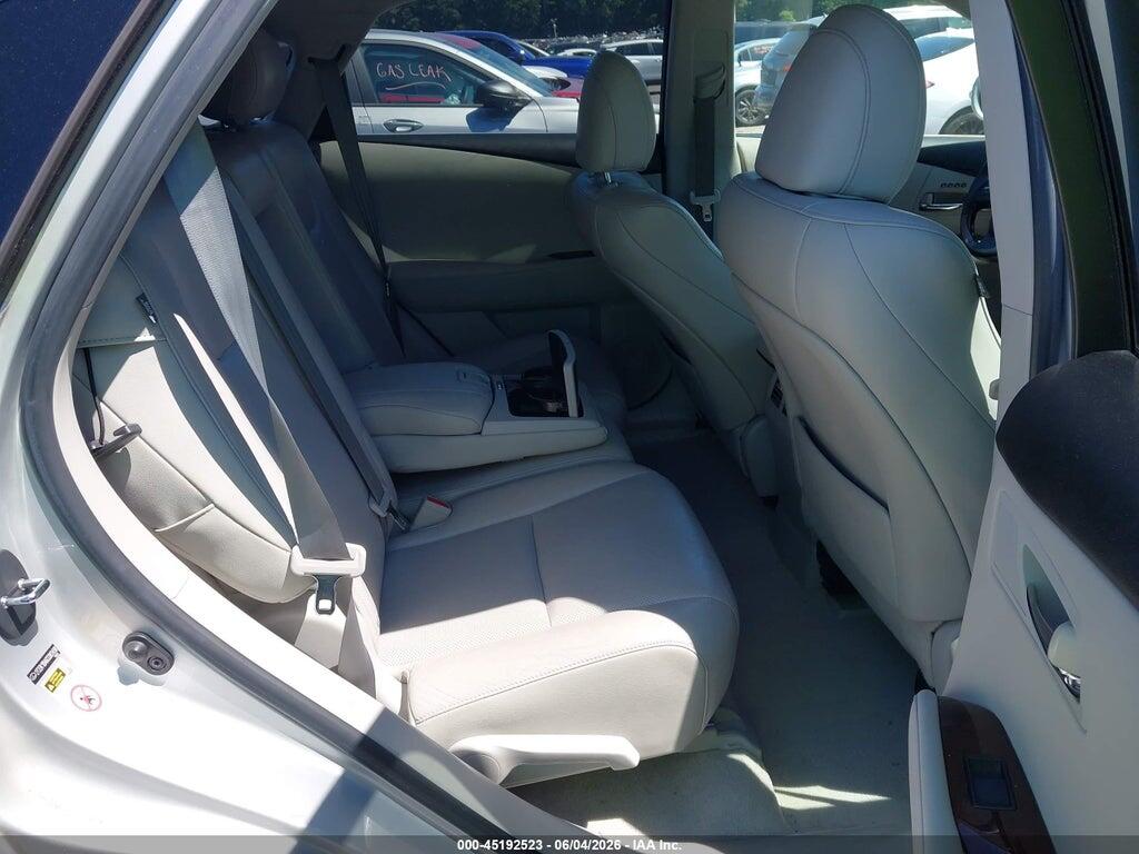 2T2ZK1BA6CC083498 2012 LEXUS RX 350 photo no. 8