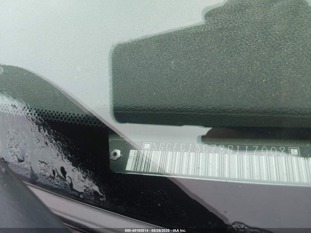 3GCEC13C78G117008 2008 CHEVROLET SILVERADO 1500 photo no. 9