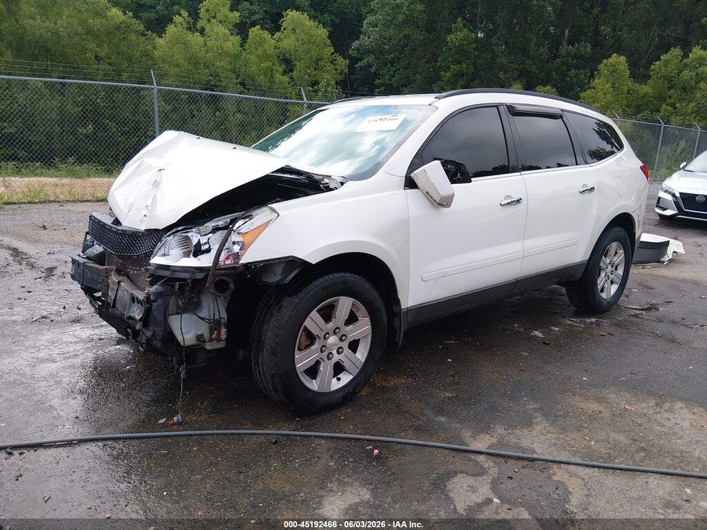 1GNKRGED0CJ179553 2012 CHEVROLET TRAVERSE photo no. 2