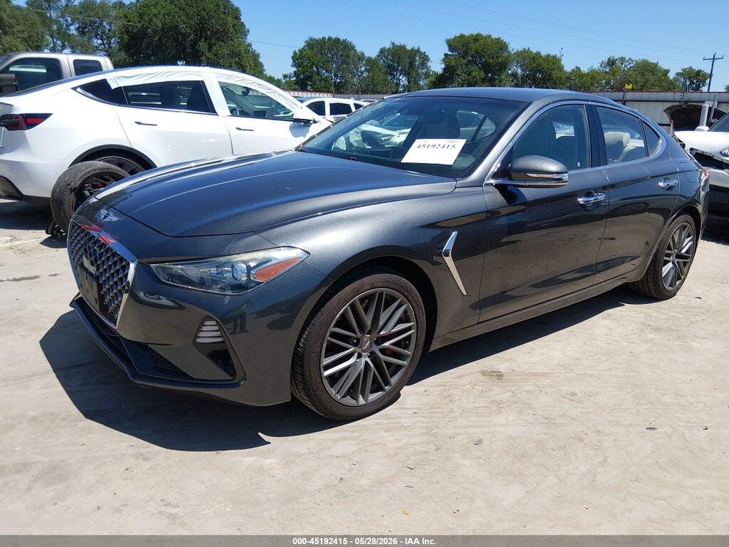 KMTG54LE2KU023114 2019 GENESIS G70 photo no. 2