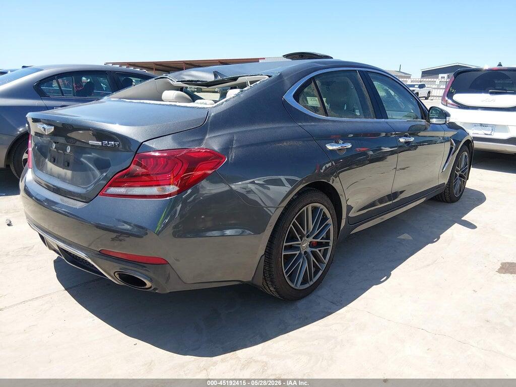 KMTG54LE2KU023114 2019 GENESIS G70 photo no. 4