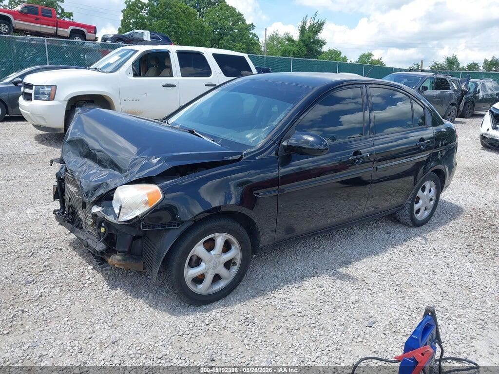 KMHCN46C78U236880 2008 HYUNDAI ACCENT photo no. 2