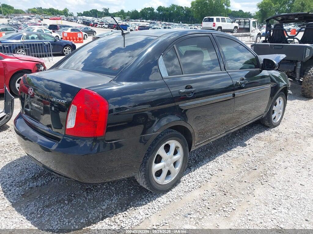 KMHCN46C78U236880 2008 HYUNDAI ACCENT photo no. 4