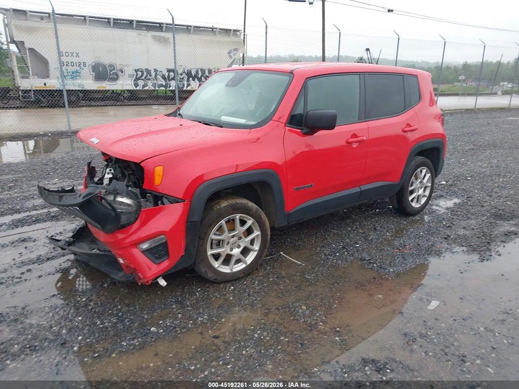 ZACNJDB17PPP67457 2023 JEEP RENEGADE photo no. 2