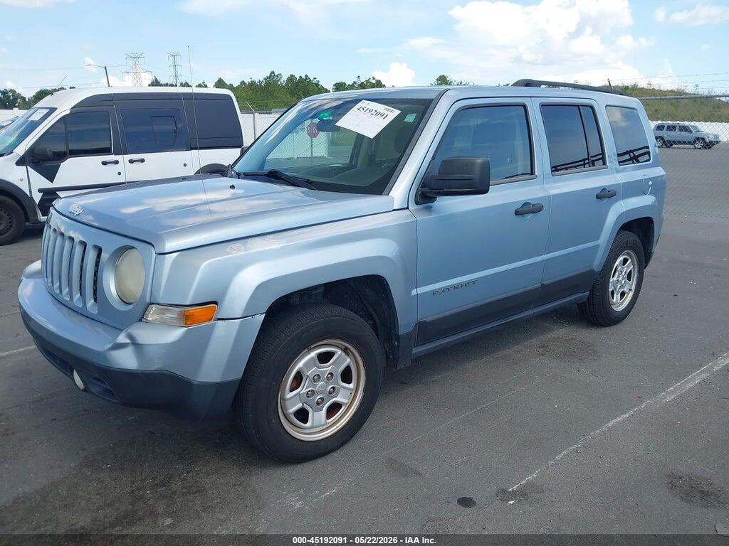 1C4NJPBA5DD265741 2013 JEEP PATRIOT photo no. 2