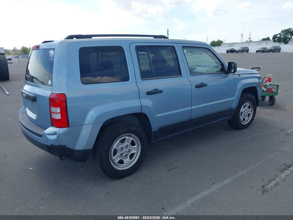 1C4NJPBA5DD265741 2013 JEEP PATRIOT photo no. 4