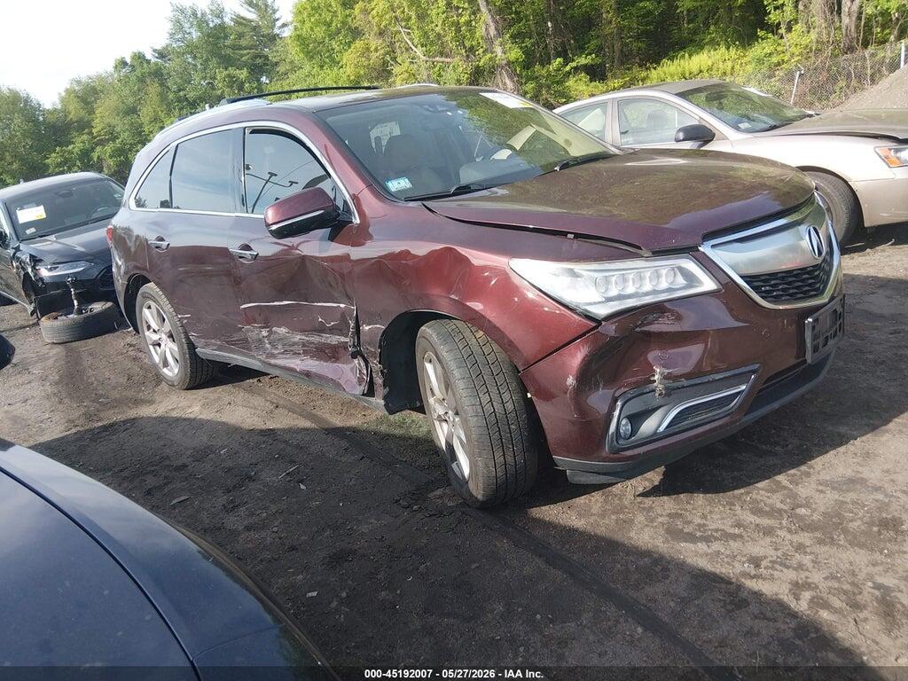 5FRYD4H96GB032513 2016 ACURA MDX photo no. 1
