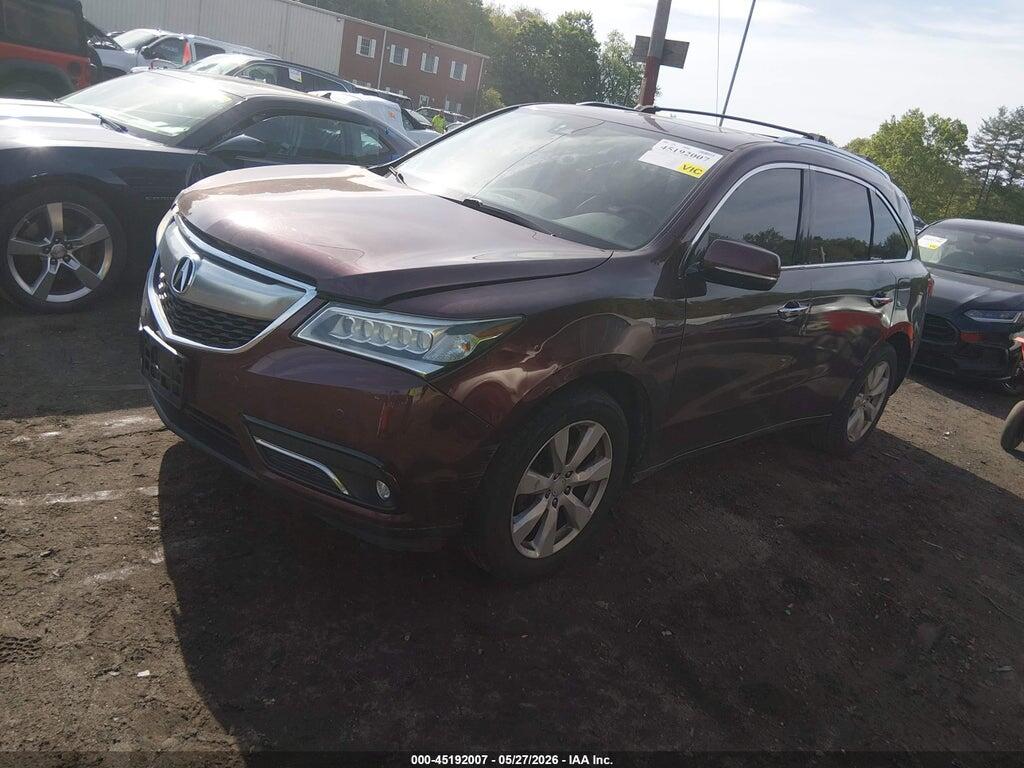 5FRYD4H96GB032513 2016 ACURA MDX photo no. 2