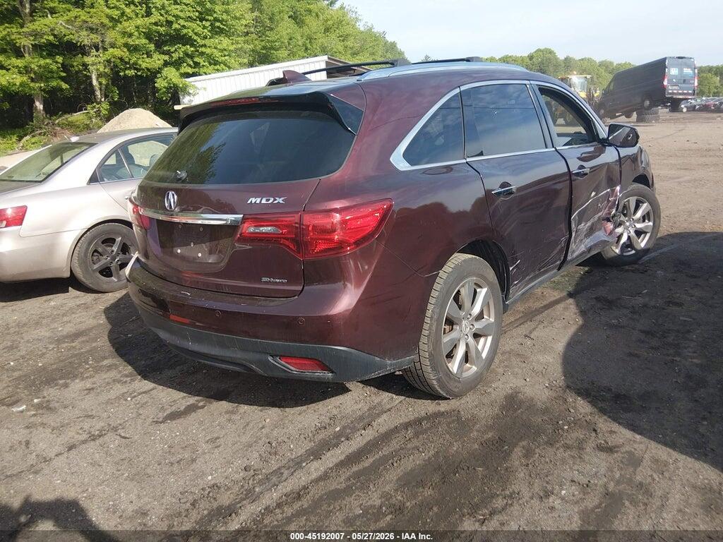 5FRYD4H96GB032513 2016 ACURA MDX photo no. 4