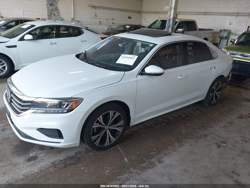 1VWSA7A39MC009742 2021 VOLKSWAGEN PASSAT photo no. 2