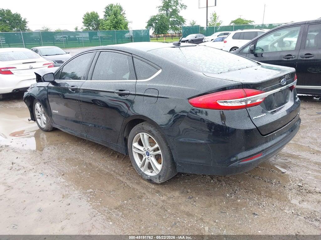 3FA6P0LU0JR245456 2018 FORD FUSION HYBRID photo no. 3