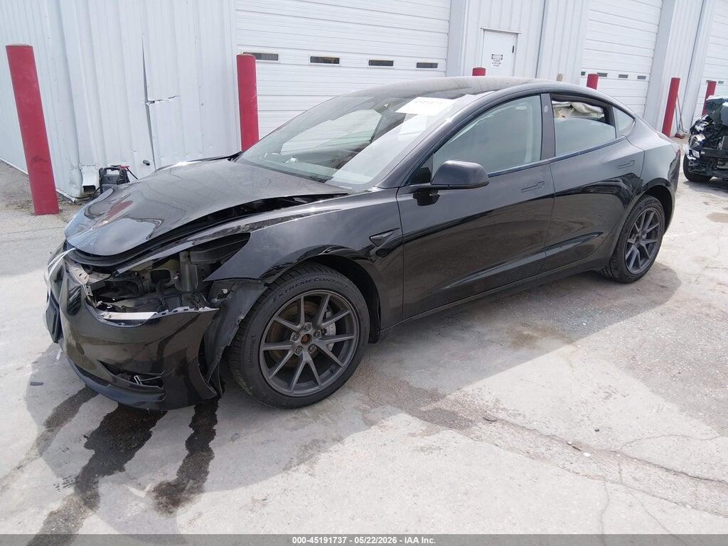 5YJ3E1EB0MF066778 2021 TESLA MODEL 3 photo no. 2