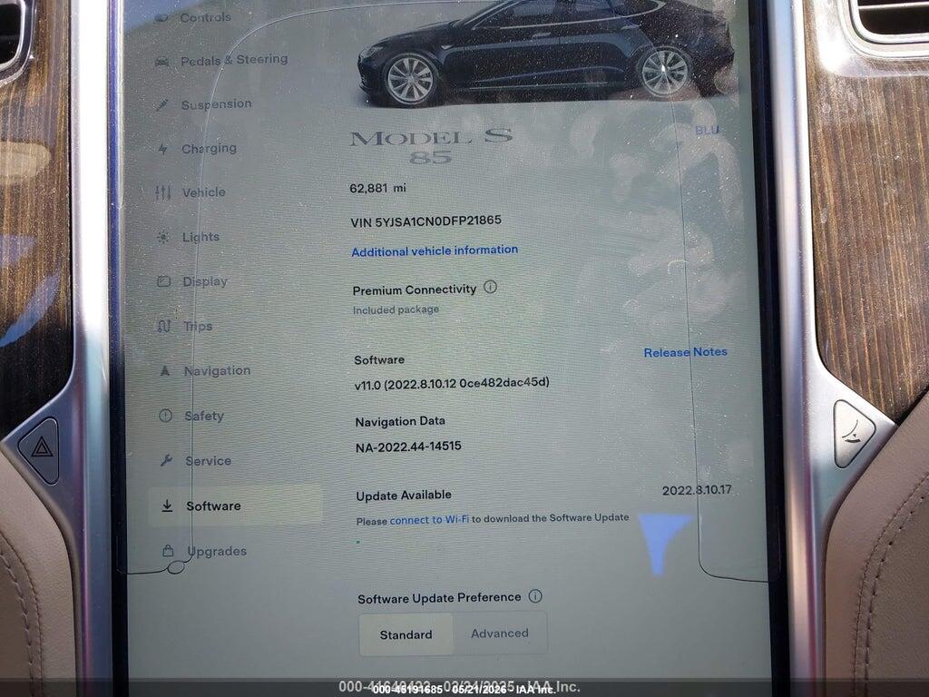 5YJSA1CN0DFP21865 2013 TESLA MODEL S photo no. 7