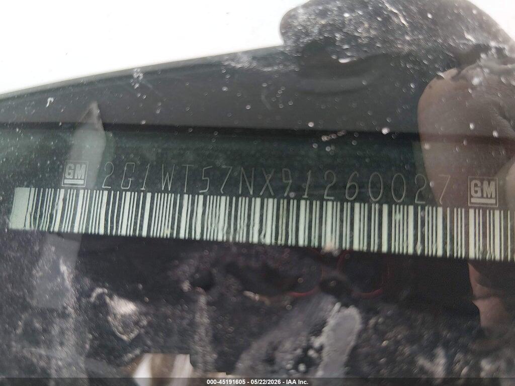2G1WT57NX91260027 2009 CHEVROLET IMPALA photo no. 9