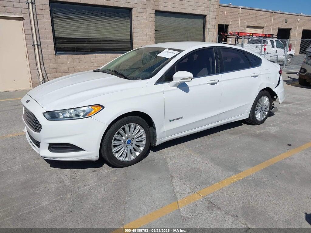 3FA6P0LU1ER319621 2014 FORD FUSION HYBRID photo no. 2