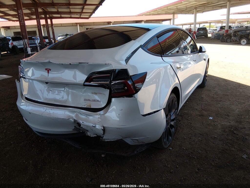 5YJ3E1ECXNF209102 2022 TESLA MODEL 3 photo no. 4