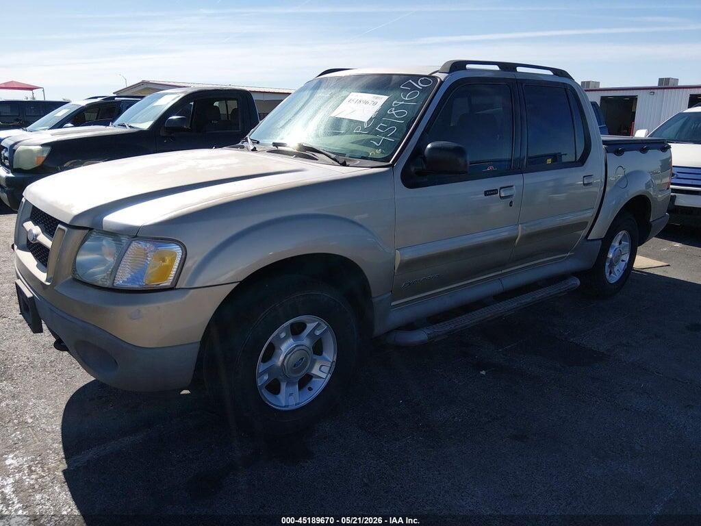 1FMZU67E81UC15406 2001 FORD EXPLORER SPORT TRAC photo no. 2