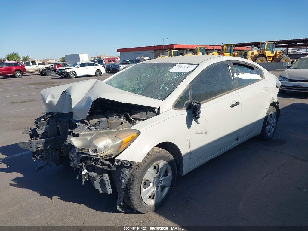 KNAFK4A6XF5416449 2015 KIA FORTE photo no. 2