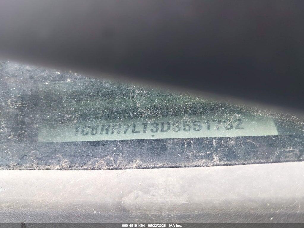 1C6RR7LT3DS551732 2013 RAM 1500 photo no. 9